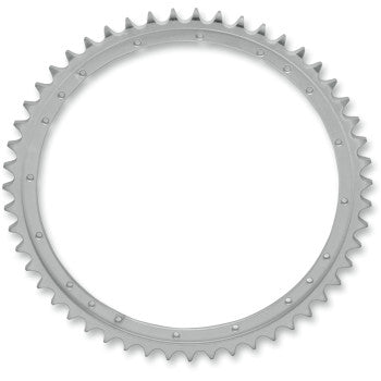 Panhead Shovelhead Rear Drum Brake Sprocket 51T Zinc Plated w/ Rivets