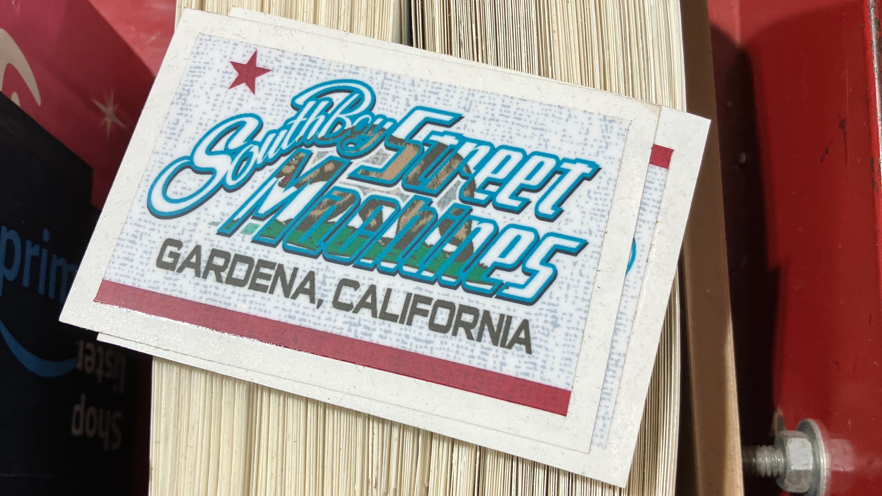 Sb Sticker Shop Sticker QTY 2 – South Bay Street Machines US Online Store